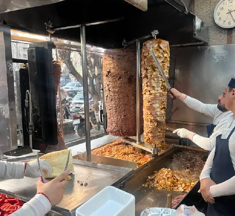 اغذیه نشاط تهران ستارخان (کباب ترکی نشاط) 2 اغذیه نشاط