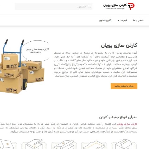 کارتن-سازی-پویان-اصفهان