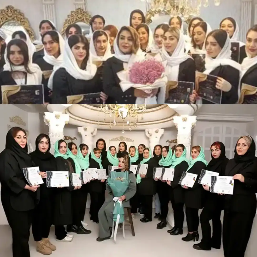 آموزش آرایشگری زهرا واحدی کرج
